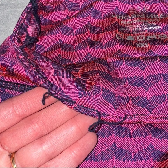 Vineyard Vines Performance Whale Tail Crop Leggings Size XXS - Picture 10 of 10